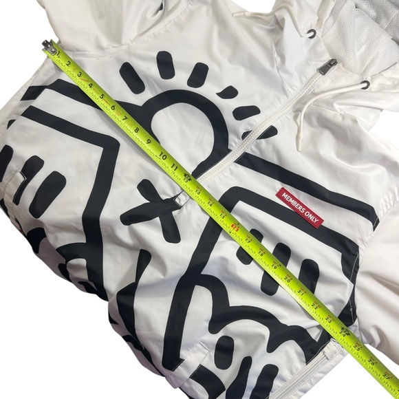 Keith Haring X Members Only Half Zip Jacket - Picture 12 of 15